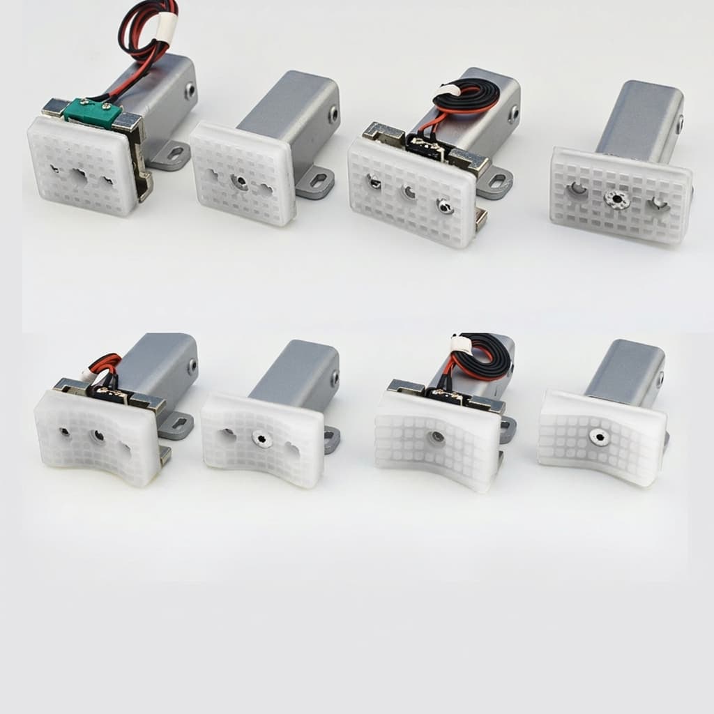 Custom actuator mounting bracket with precision hole pattern