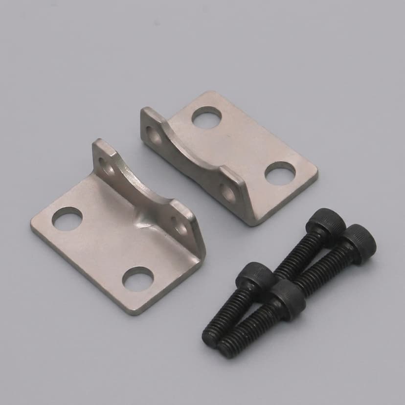 Compact actuator bracket for tight installation envelope