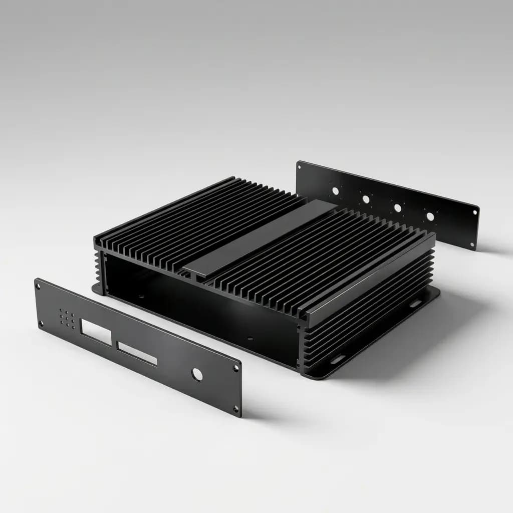 Custom CNC actuator component assembly