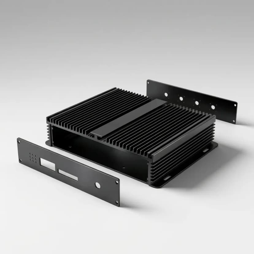 Custom CNC actuator component assembly
