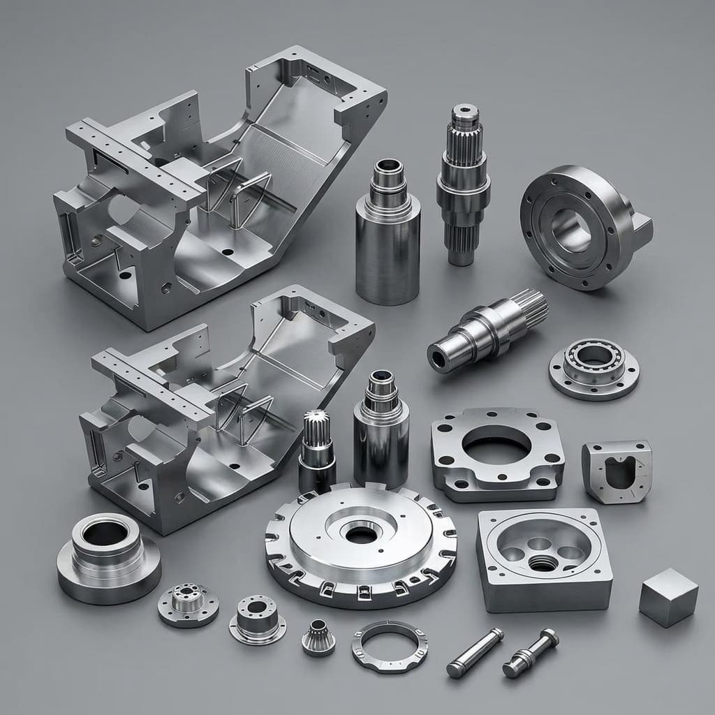 CNC machining center for prototype and batch production