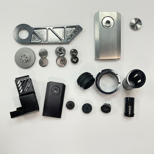 Custom CNC machined actuator component package