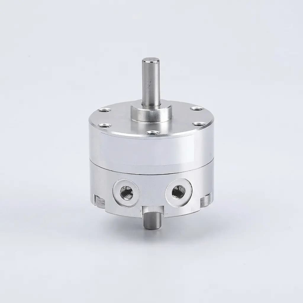 Precision rotary actuator with flange mounting interface