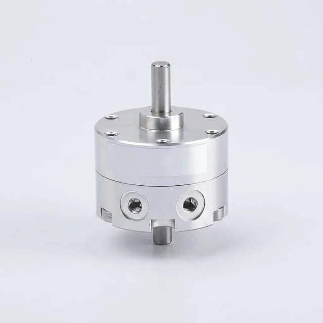 Precision rotary actuator with flange mounting interface
