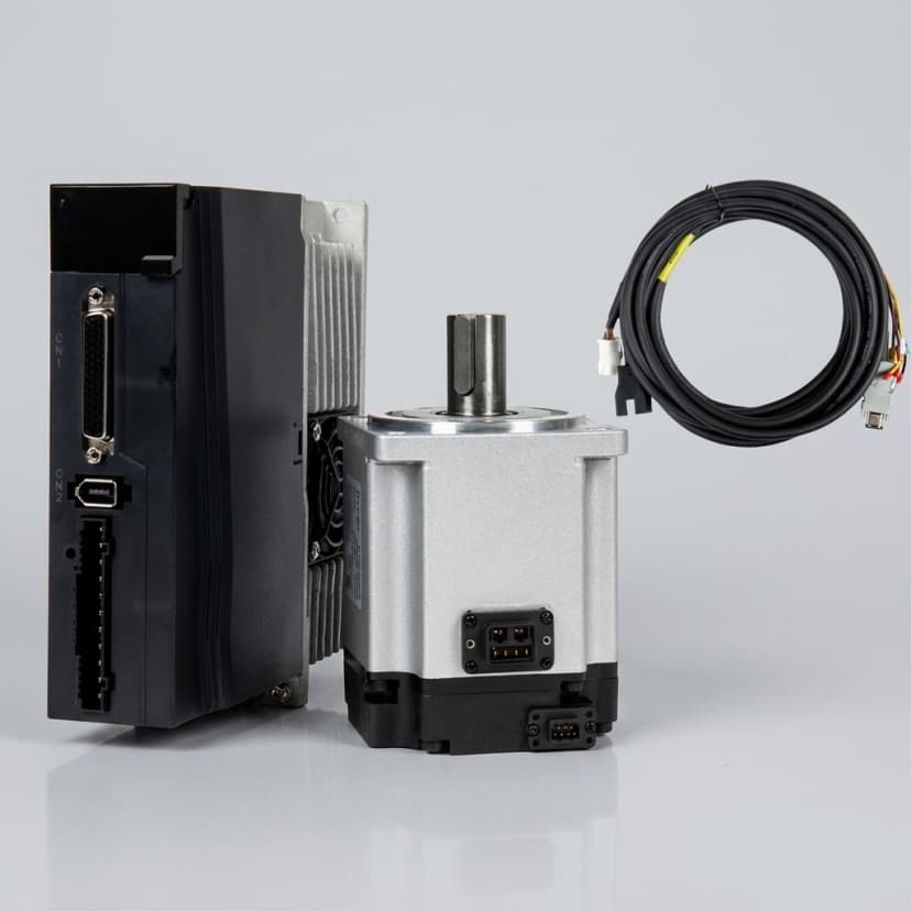 Servo motor for robotic joint actuation