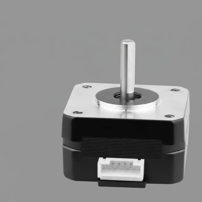 Compact positioning motor for laboratory automation modules