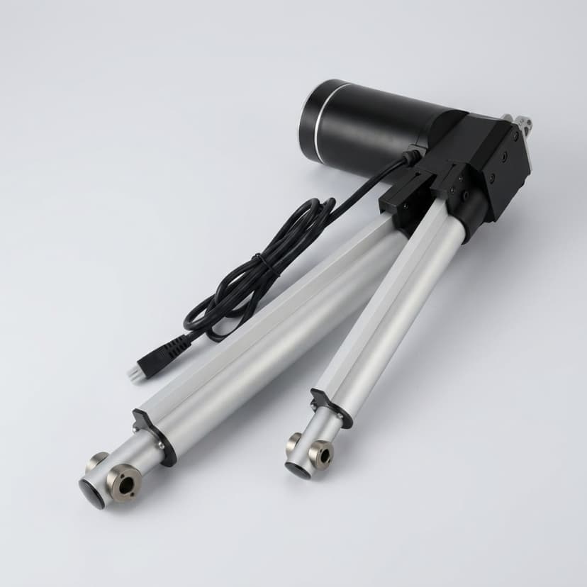 Actuator rod with thread and straightness quality controls